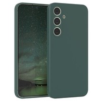 FüR Samsung Galaxy S24 Plus HandyhüLle Silikon Cover Schutz Handy Case NachtgrüN