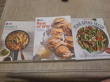 Weight Watchers Cookbooks Set Of 3 simply 5,best Of Ww And Year Round Fresh