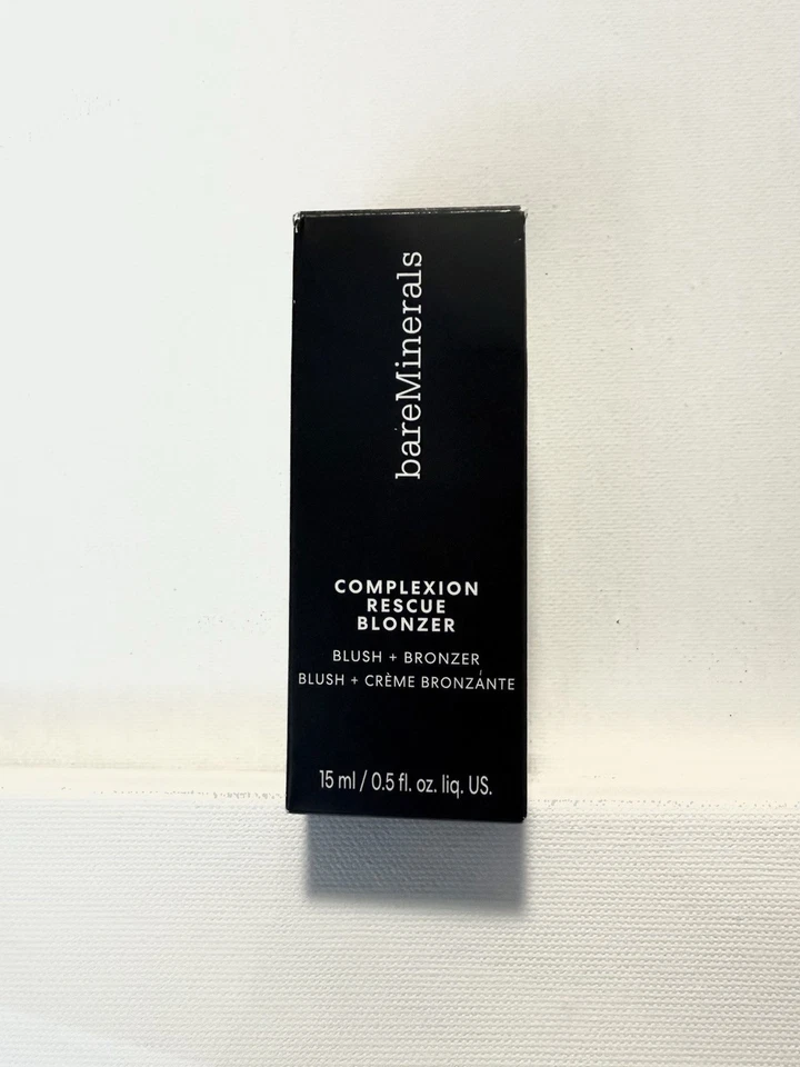 Bronceador rubor líquido bareMinerals (beso de tono cobre) nuevo sellado Foto 4 de 4