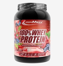 IronMaxx 100% Whey Protein (900g)Red Berry Fusion