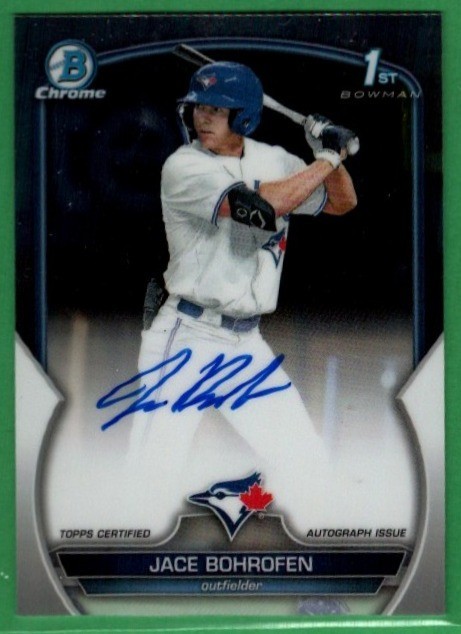 2023 Bowman Draft Chrome Jace Bohrofen Auto #CDA-JBO
