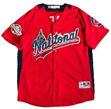 Camiseta grande Majestic Cool Base Washington DC 2018 All Star Chicago Cubs Baez