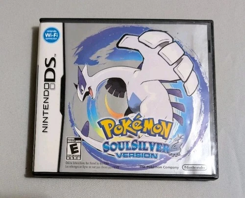 Pokemon Soul Silver Not For Resale Nintendo DS CIB Authentic