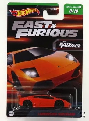 1/64 LAMBORGHINI MURCIELAGO Orange Hot Wheels Fast & Furious HNT08 Minicar