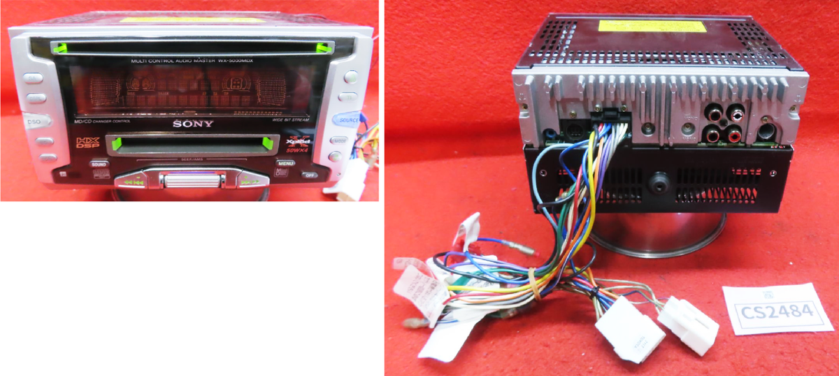 2DIN】SONY WX-5900MD スペアナ 動作確認済み 2DIN】SONY WX-5900MD