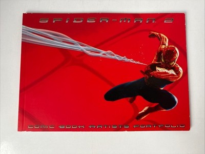 Marvel Spider-Man 2 Comic Artists Art Book Portfolio Featuring 25 Marvel Artists
