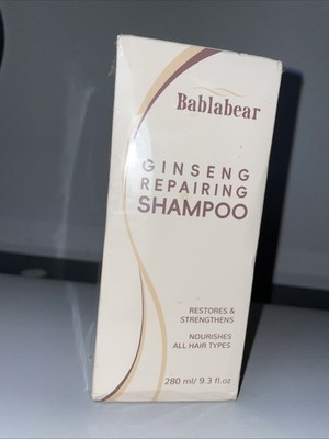 Bablabear Ginseng Repairing Shampoo 9.3 Fl Oz ~ Brand New ~ Sealed