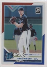 2019 Donruss Optic Red White & Blue 150th Anniversary Prizm /150 Kyle Wright 9qk