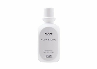 KLAPP CLEAN & ACTIVE Cleansing Lotion 1000ml Salon #usau