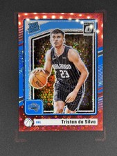 2024-25 Donruss Optic Tristan da Silva RC /75 Fast Break Red #260 Orlando Magic