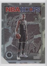 2019-20 Panini NBA Hoops Premium Stock Get Out the Way Holo Kevin Durant #9 02v3