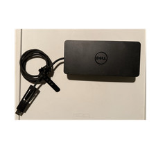 Dell D6000 Docking Station Black USB-C USB 3.0 DisplayLink Universal w/130W