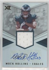 2017 Panini XR Rookie Swatch Auto 66/99 Mack Hollins #RSA-MH Auto 0w8