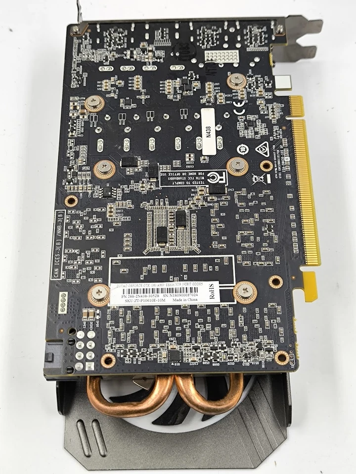 ZOTAC GeForce GTX 1060 AMP 3GB GPU - Working - Image 2 of 4