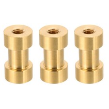 3Pack 1/4" to 3/8" Female to Female Camera Spigot Screw Converter Tripod Adapter