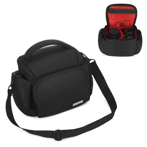 Digital Camera Shoulder Bag Waterproof Padded Case for DSLR SLR Canon Nikon Sony