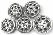 MG Midget/AH Sprite Silver Minilight Alloy Wheels buy 4 get 1 Free