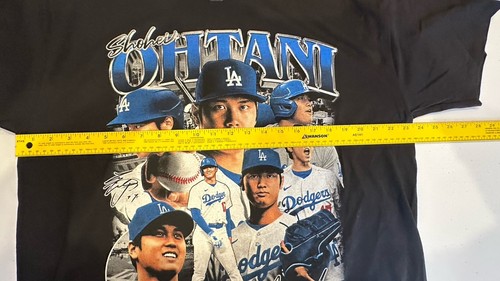 Shohei Ohtani Dodgers Baseball Graphic Rap T-Shirt Extra Large - Picture 9 of 13