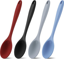 4 cucharas silicona de 106 pulgadas antiadherentes resistentes al calor cocina