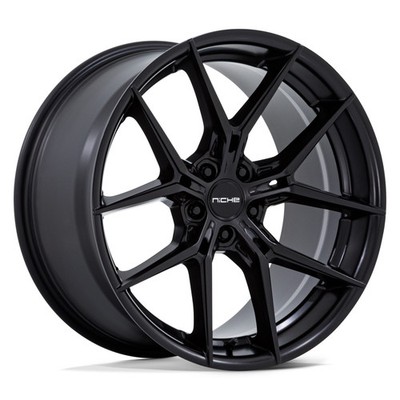 Niche NC279 PRODIGY 5 Wheels 20x9.5 (32, 5x112, 72.56) Black Rims Set of 4