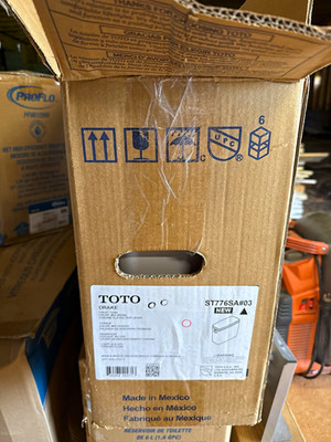TOTO Drake Toilet Tank Bone 1.6 GPF Tornado Flush Gravity ST776SA#03
