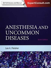 Anesthesia and Uncommon Diseases: - Hardcover...