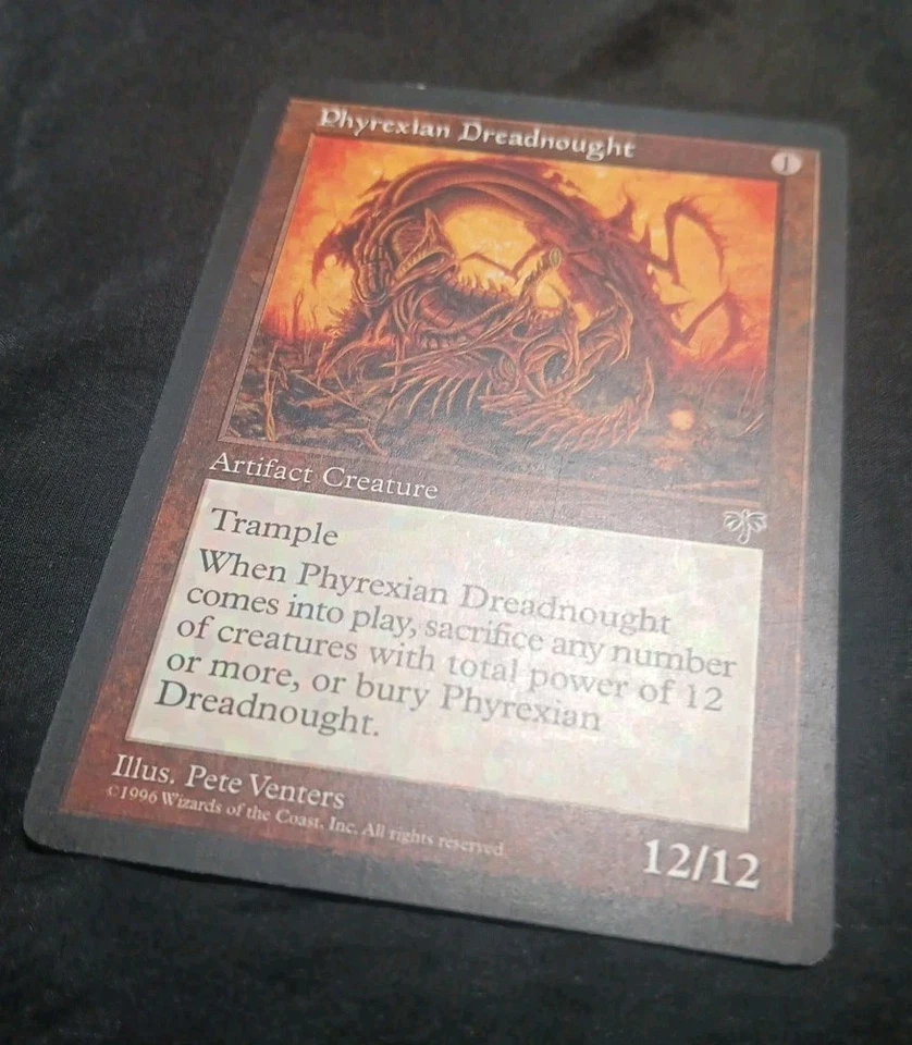 Phyrexian Dreadnought Mirage Regular Rare MTG Magic The Gathering - Image 2 of 4