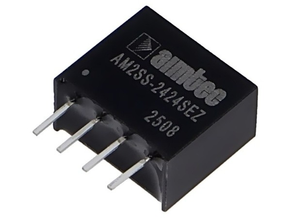 AM2SS-2424SEZ Wandler: Dc/Dc 2W Ueing: 21,6-26,4VDC Uausg: 24VDC Iausg: 84Ma Aim-image