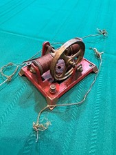 Antique 1908 Hk Hawekotte Klausmann Reciprocating Toy Motor Working Antique 1908 Hk Hawekotte Klausmann Reciprocating Toy Motor Working
