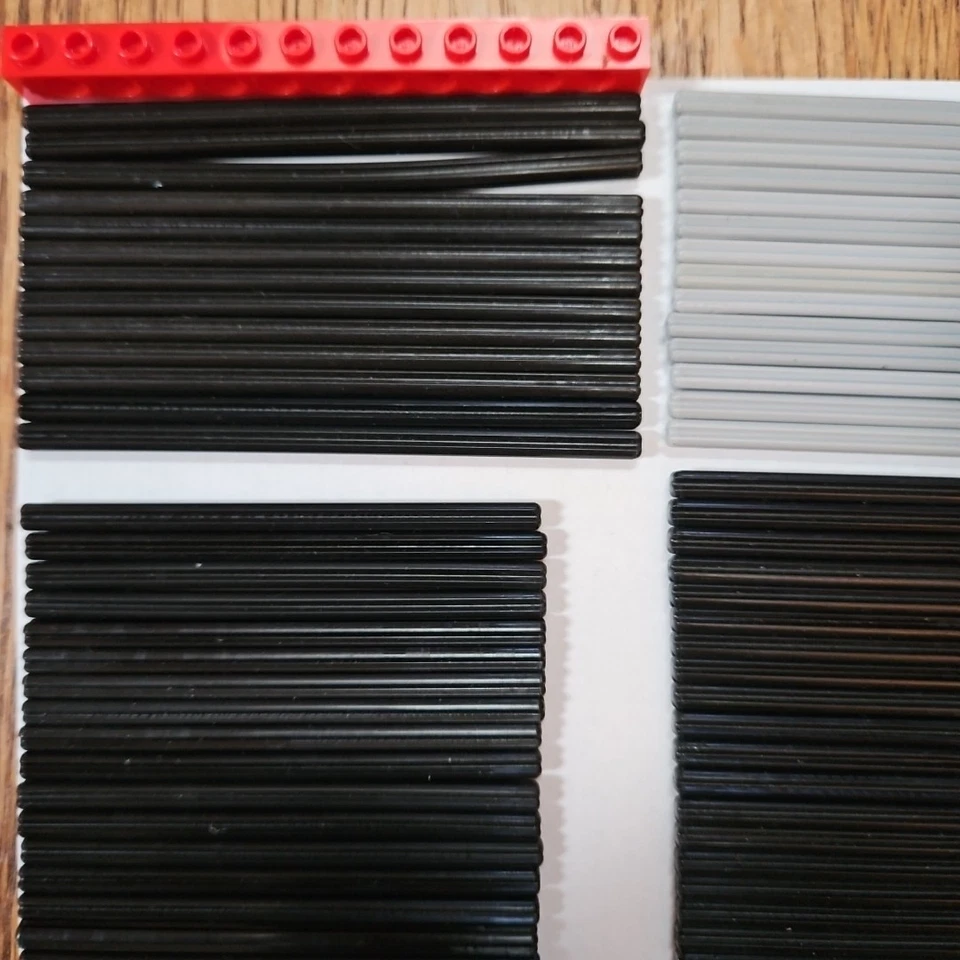 350+ PIECES LEGO Technic Mindstorms EV3 Random Bulk Parts Lot AXLE MOC Lengths - Image 2 of 4