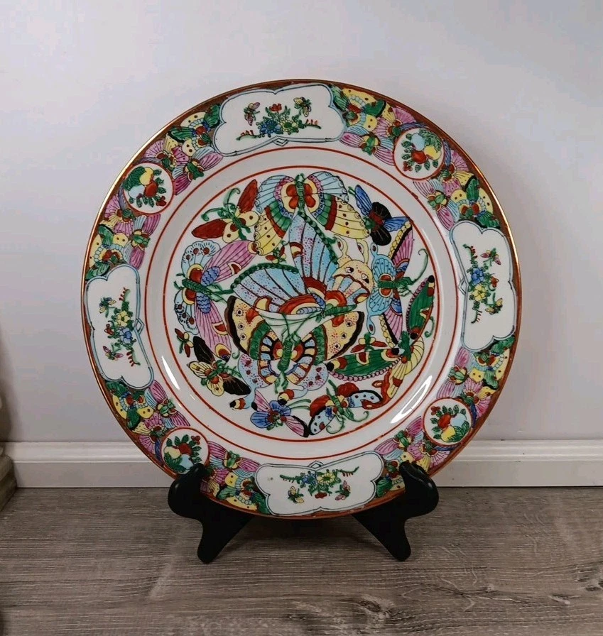 陶瓷复古原始1940 年后中国风盘子| eBay