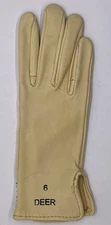 Jerry Beagley Ty Murray Bull Riding Glove Deerskin Right Hand Size 6 PRCA Rodeo