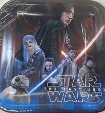 Star Wars 9in Square Plates