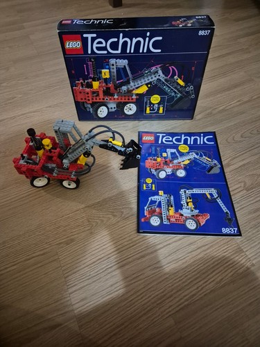 LEGO 8837 Pneumatic Excavator, Vollständig mit Bauanleitung - Zdjęcie 5 z 5