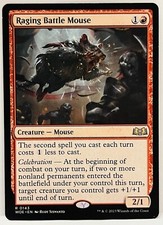 Raging Battle Mouse -#143-MTG-Wilds of Eldraine (WOE)-Regular-LP