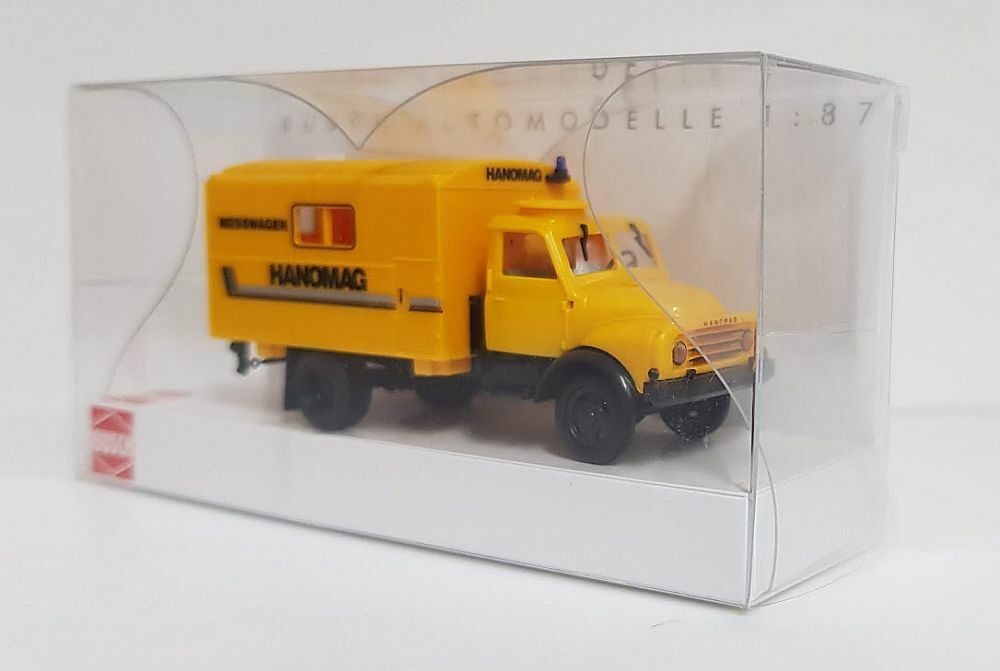 #37132 Brekina Hanomag L 28 /"Shell-Butagaz/" mit Gasflaschen 1:87