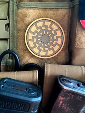 PVC chevron "Sole Nero" coyote