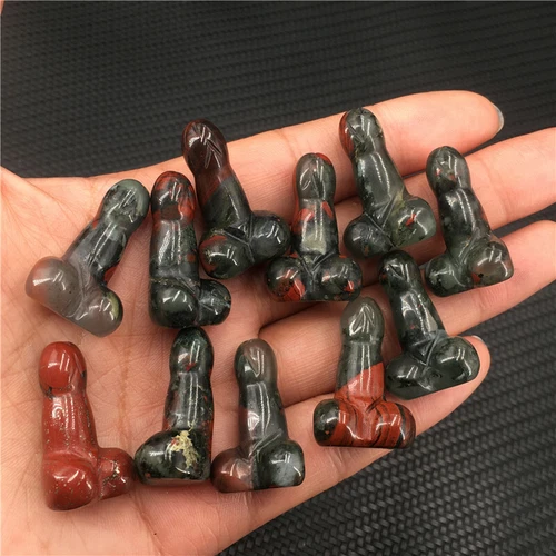 Wholesale Natural mix mini Penis Carved quartz Crystal Massager Wand Healing - Picture 248 of 296