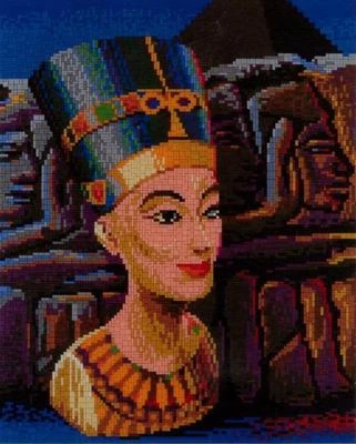 STICK IT® Mini Stecksystem Nofretete ca. 8.600 Teile mit XXL-Steckvorlage Nr. 41262