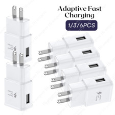Adaptive USB Wall Fast Charger Android Adapter Universal For Samsung US Plug Lot