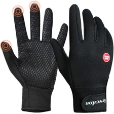 Winter Warm Gloves Touch Screen Windproof Waterproof Men Women Thermal Mittens