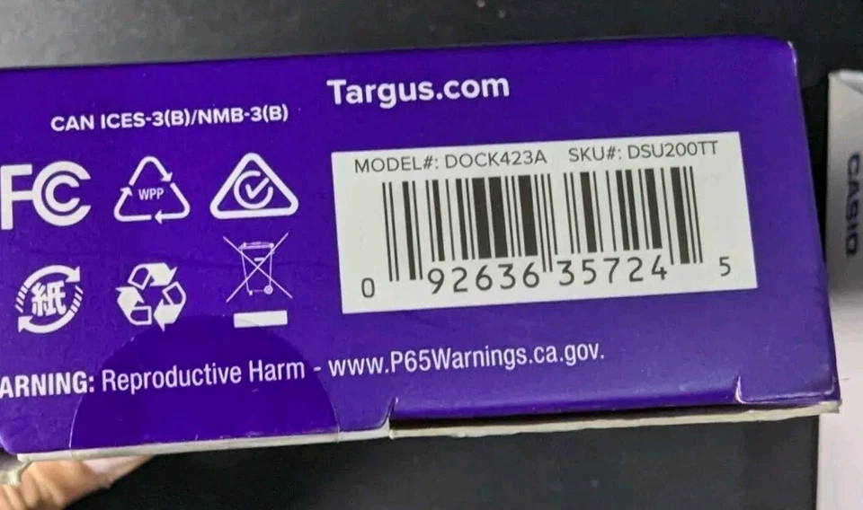 Targus - USB-C Dual HDMI 4K Docking Station with 100W PD Pass-Thru ( DOCK423A ) - Image 3 of 3