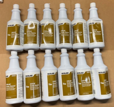 ECOLAB Bathroom Creme Cleanser 6000251 Case of 12 Exp 052026