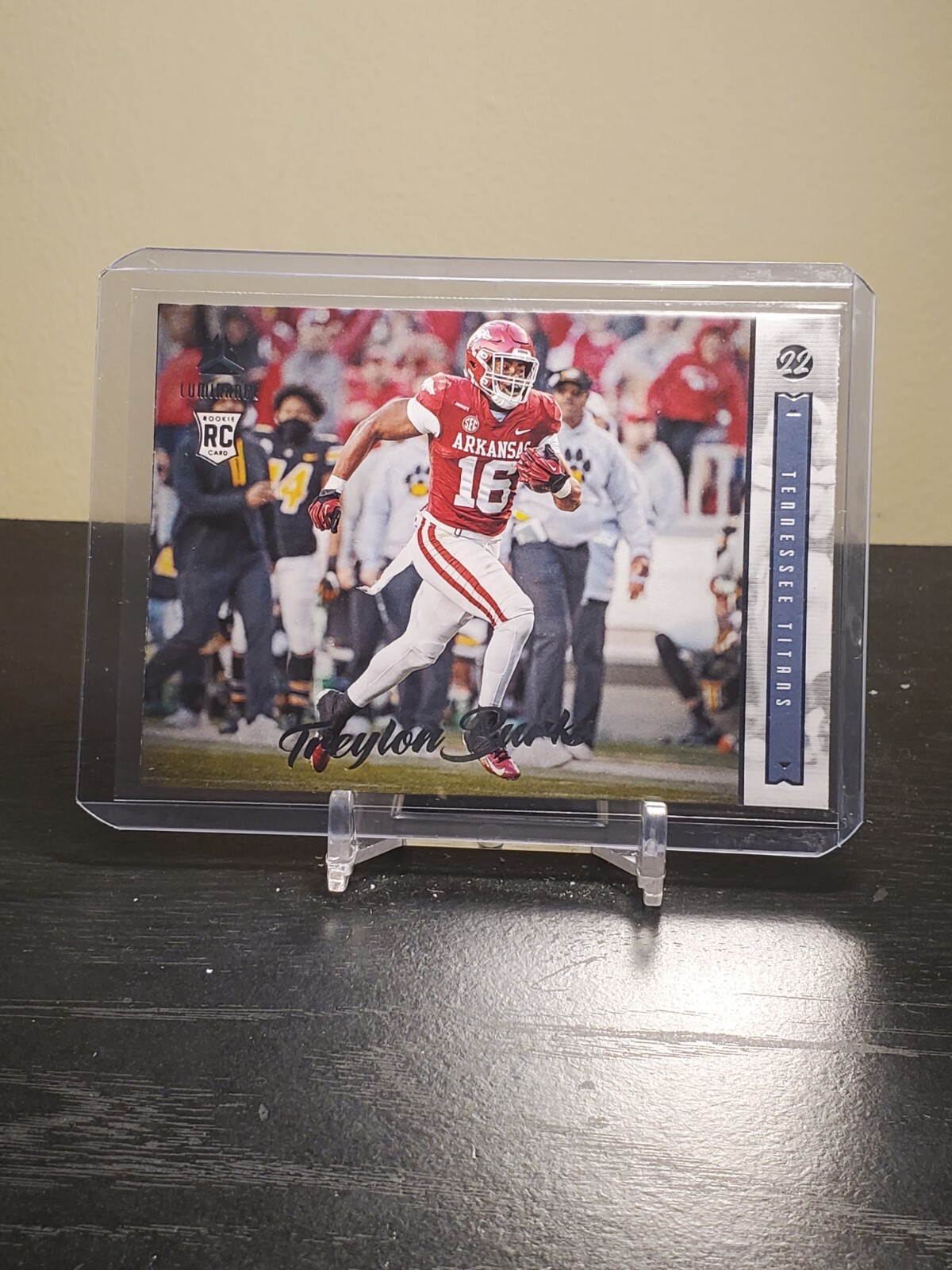 2022 Panini Luminance - TREYLON BURKS - Rookie #191 Tennessee Titans RC