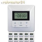 10x Timer Uhr Schaltuhr Rolladenschalter Rolladen Steuerung Jalousie Rollo Motor