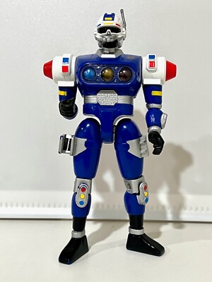 Power Rangers Turbo Blue Senturion Quick Draw Action 5.75'' Figure Bandai