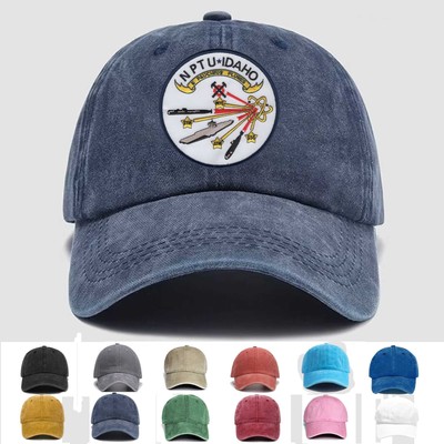 Custom Embroidered Hat Nuclear Propulsion Training Unit Idaho Falls, Veteran Cap