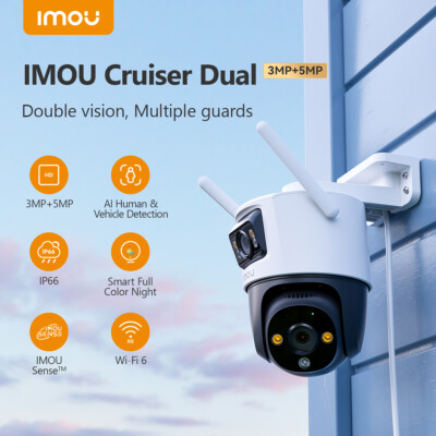 IMOU 8MP HD FUNK WLAN WIFI IP NETZWERK CAMERA Outdoor AUßEN ÜBERWACHUNGSKAMERA