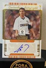 2022 Panini Chronicles Contenders Auto Pablo Aimar Valencia Argentina GOLD 2/10