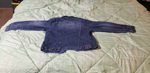 KIDS. Lands End.  Jacket , size 10, Denim . GREAT CONDITION.  DENIM.  Classic  - Picture 2 of 10
